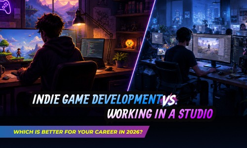 Indie Game Development vs. Working in a Studio
