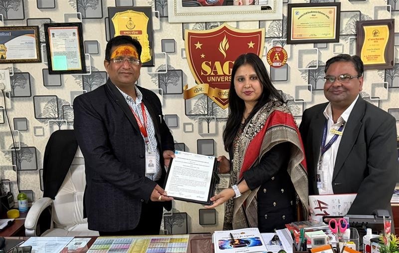 MoU with Sage University, Indore